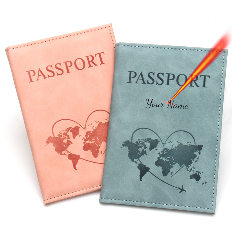 Travel Accessories Wallet - Schöne Karte, Reisepasshülle, modisches Reisebrieftaschen-Dokument, Organizer,