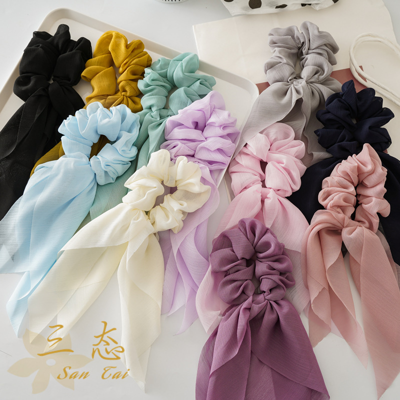 Travel Accessories Aesthetic - 1Pc Mode 25cm Chiffon Lange Band