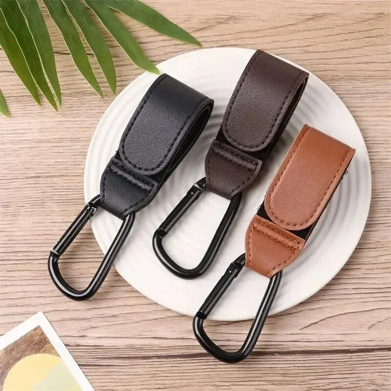 Travel Accessories Baby - 1/2/4 Stück Leder-Kinderwagenhaken, verstellbarer PU-Kinderwagenhaken, Organizer,