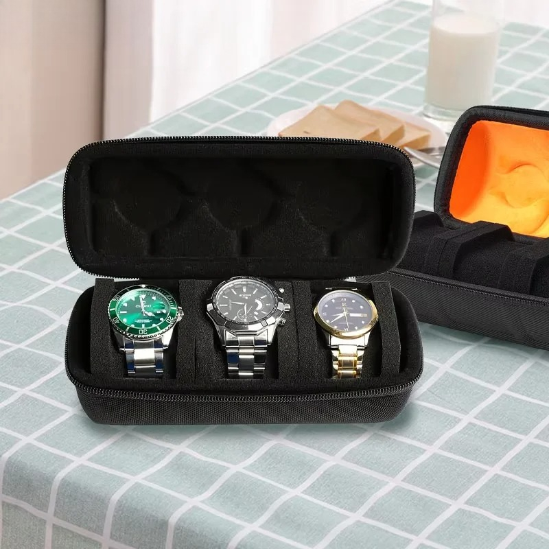 Reiseetui für Uhren mit 3 Fäch – Travel Accessories Jewelry Bewertung und Preis