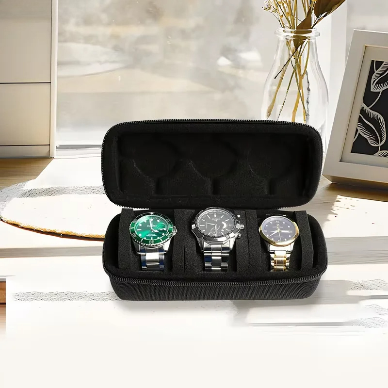Reiseetui für Uhren mit 3 Fäch – Travel Accessories Jewelry Bewertung und Preis