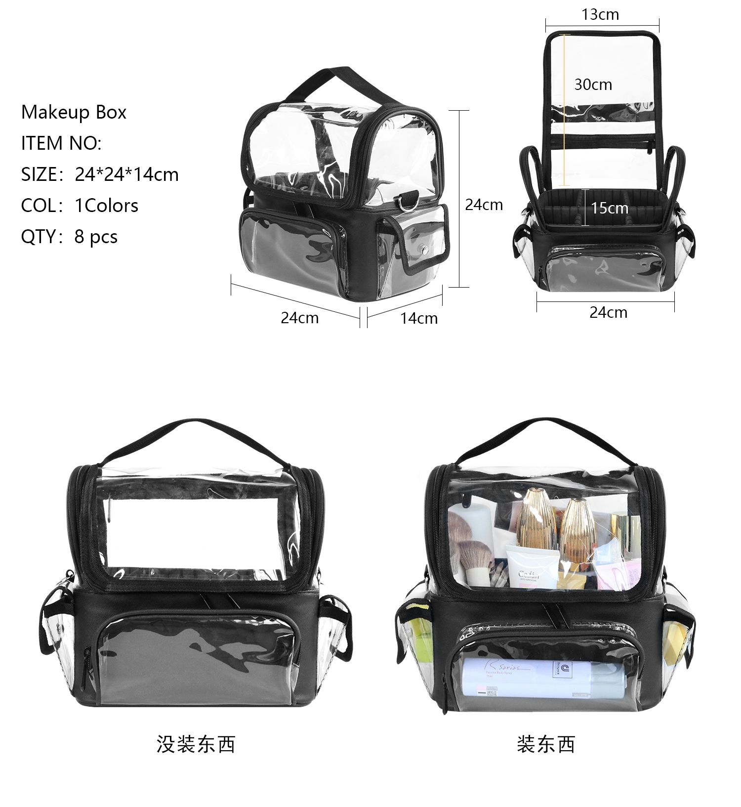 Make-up-Pinselhalter, Rucksack – Travel Accessories Organizer Bag Bewertung und Preis