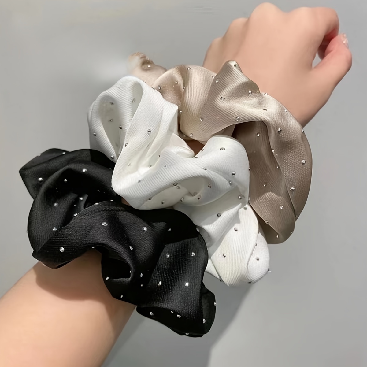 1/3 Stück Satin-Haargummis mit – Travel Accessories Aesthetic Bewertung und Preis