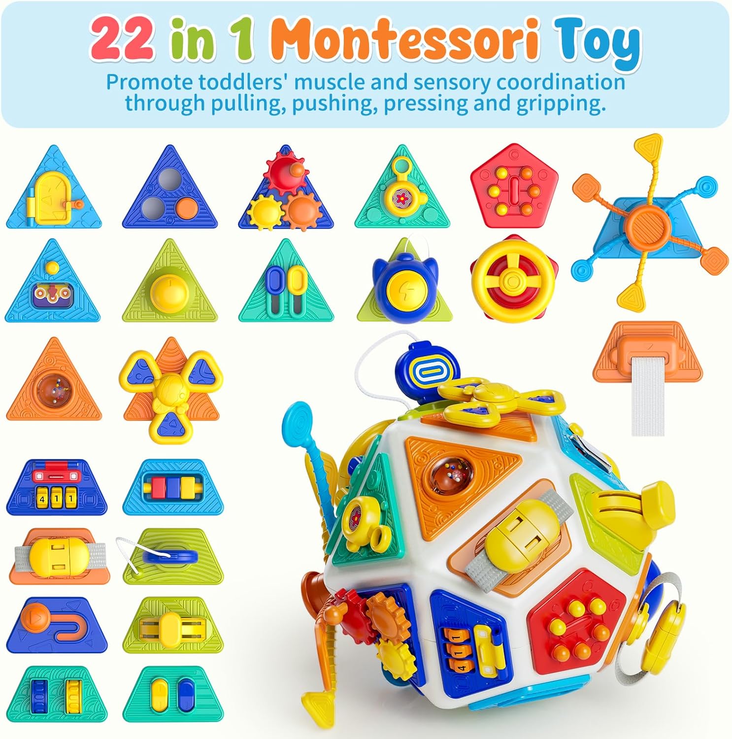 22-in-1 Baby Busy Board Aktivi – Travel Accessories Baby Bewertung und Preis